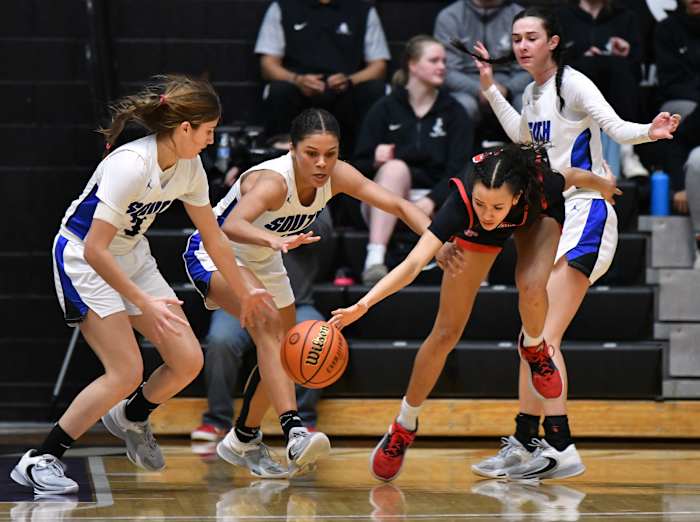 South Medford Clackamas 6A Oregon girls basketball final Taylor Balkom 71